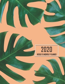 2020 Planner Weekly and Monthly: January 2020 to December 2020: Weekly,  Monthly and Daily Planner + Calendar Views+ To Do List-8 X 11 Inch-176 Pages.