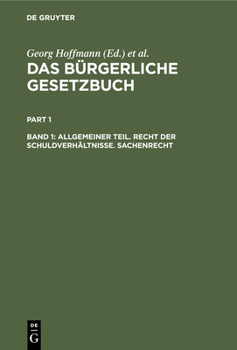 Paperback Allgemeiner Teil. Recht Der Schuldverhältnisse. Sachenrecht [German] Book