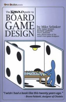 Paperback Kobold Guide to Board Game Design Book