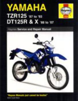 Paperback Yamaha Tzr125 (87 - 93) & Dt125R/X (88 - 07) Book