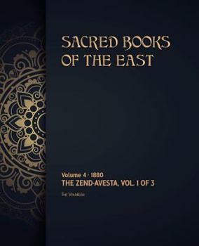 Paperback The Zend-Avesta: Volume 1 of 3 Book