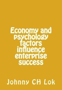 Paperback Economy and psychology factors influence enterprise success Book