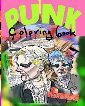 Paperback Punk Coloring Book