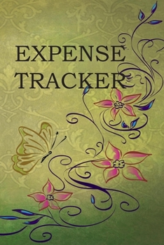 Paperback Expense Tracker: spending ledger, log book, journal for personal finance. Book