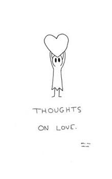 Paperback Thoughts On Love: April Hill Writing Book