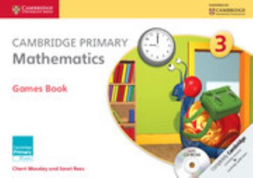 Hardcover Cambridge Primary Mathematics Stage 3 Games Book [With CDROM] Book