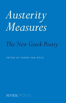 Paperback Austerity Measures: The New Greek Poetry Book