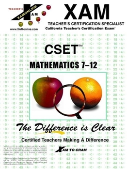 Paperback CSET Mathematics 7-12 Book
