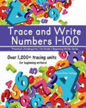 Paperback Trace and Write Numbers 1-100 Book