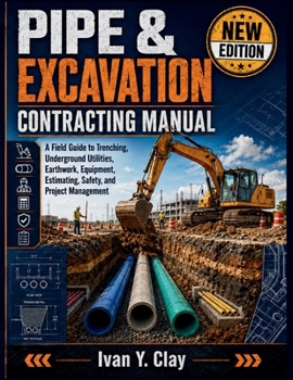 Pipe & Excavation Contracting Manual: A Field Guide to Trenching, Underground Utilities, Earthwork, Equipment, Estimating, Safety, and Project Management