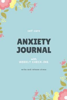 Paperback Anxiety Journal: Self Care Planner Book