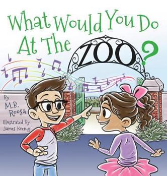 Hardcover What Would You Do At The Zoo? Book