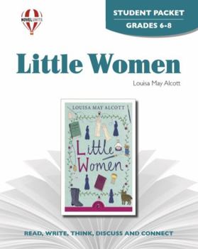 Paperback Little Women - Student Packet by Novel Units Book