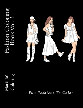 Paperback Fashion Coloring Book Vol. 3 Book