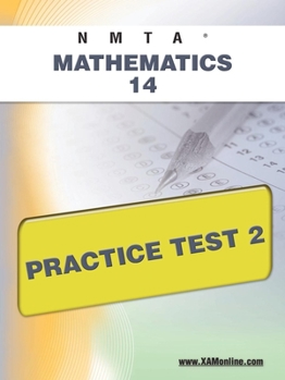 Paperback NMTA Mathematics 14 Practice Test 2 Book