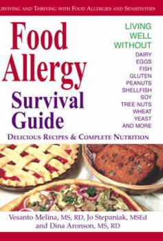 Paperback Food Allergy Survival Guide: Surviving and Thriving with Food Allergies and Sensitivities Book