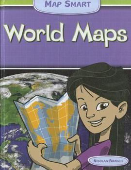 Library Binding World Maps Book