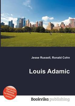 Paperback Louis Adamic Book