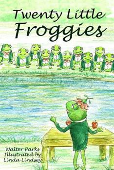 Paperback Twenty Little Froggies Book