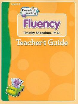 Steck-Vaughn Elements of Reading Fluency: Teacher's Guide Softcover Grade 1 (Level A) Brother Love 2004