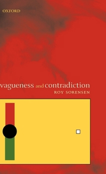 Hardcover Vagueness and Contradiction Book