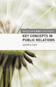 Paperback Key Concepts in Public Relations Book