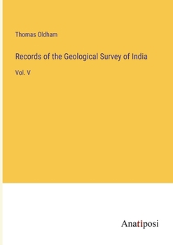Paperback Records of the Geological Survey of India: Vol. V Book