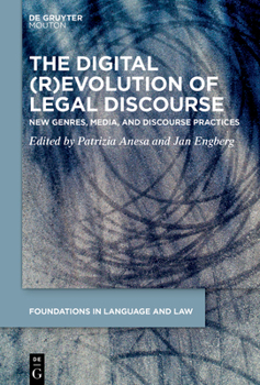 Hardcover The Digital (R)Evolution of Legal Discourse: New Genres, Media, and Linguistic Practices Book