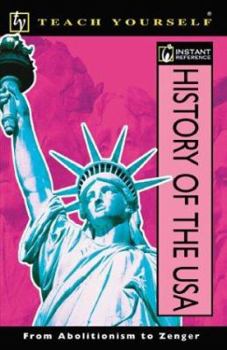 Paperback Teach Yourself Instant Reference History of the USA Book