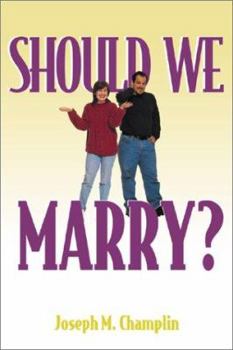 Paperback Should We Marry? Book