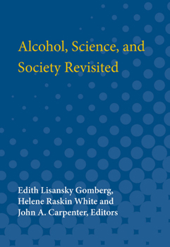 Paperback Alcohol, Science and Society Revisited Book