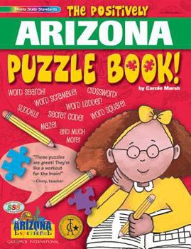 Paperback Positively Arizona Puzzle Bk Book