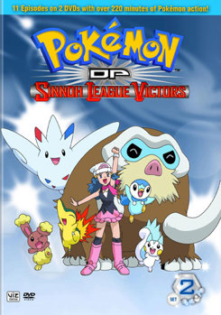 DVD Pokemon DP: Sinnoh League Victors Set 2 Book