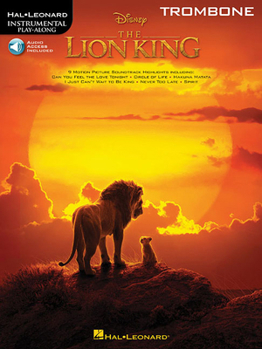 Misc. The Lion King for Trombone: Instrumental Play-Along Book