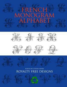 Paperback French Monogram Alphabet Book