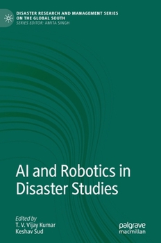 Hardcover AI and Robotics in Disaster Studies Book