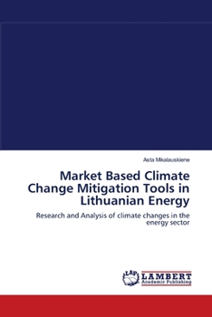 Paperback Market Based Climate Change Mitigation Tools in Lithuanian Energy Book