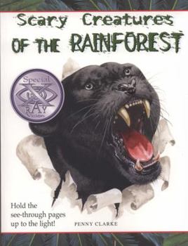 Paperback Scary Creatures of the Rainforest (Scary Creatures) Book