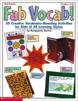 Paperback Fab Vocab: 30 Creative Vocabulary-Boosting Activities for Kids Book