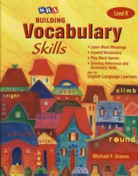 Paperback Building Vocabulary Skills, Student Edition, Level K: Student Edition Level K Book