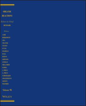 Hardcover Organic Reactions, Volume 98 Book