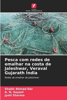 Paperback Pesca com redes de emalhar na costa de Jaleshwar, Veraval Gujarath Índia [Portuguese] Book