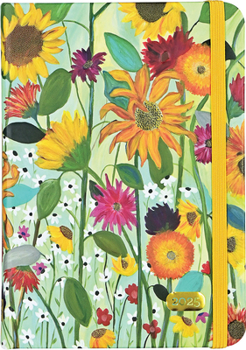 Calendar 2025 Sunflower Dreams Weekly Planner (16 Months, Sept 2024 to Dec 2025) Book