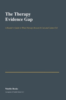 The Therapy Evidence Gap (Sprint E)