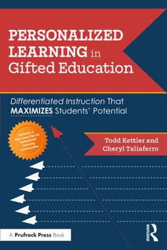 Paperback Personalized Learning in Gifted Education: Differentiated Instruction That Maximizes Students' Potential Book