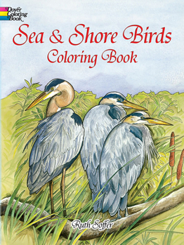 Paperback Sea and Shore Birds Coloring Book