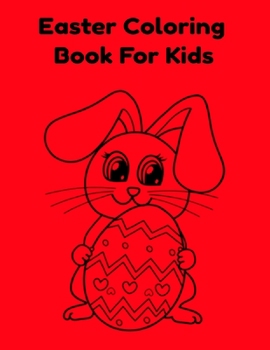 Paperback Easter Coloring Book For Kids Book