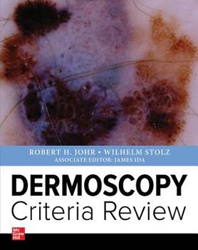 Paperback Dermoscopy Criteria Review Book