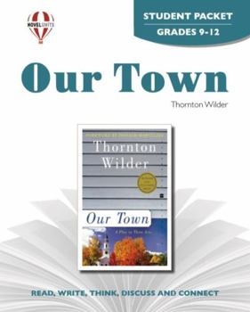 Paperback Our Town - Student Packet by Novel Units Book