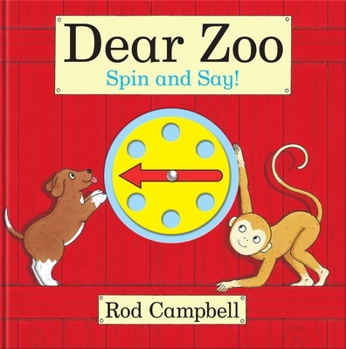 Paperback Dear Zoo Spin and Say Book